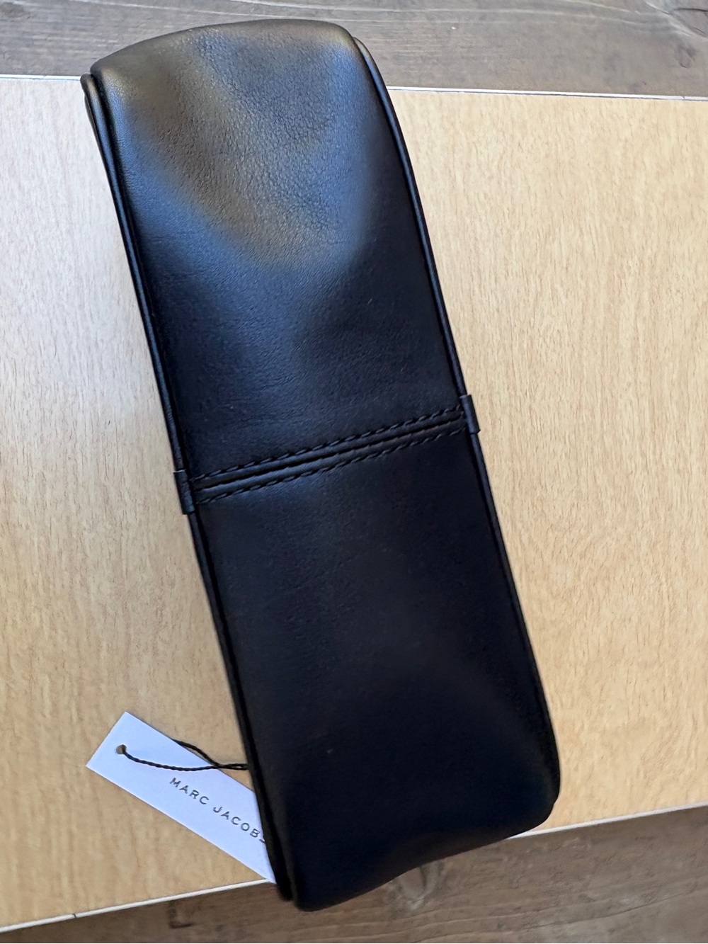 Marc Jacobs Flash Leather Bag In Black/Gold Spellout NWT (Missing Strap) - Picture 7 of 16